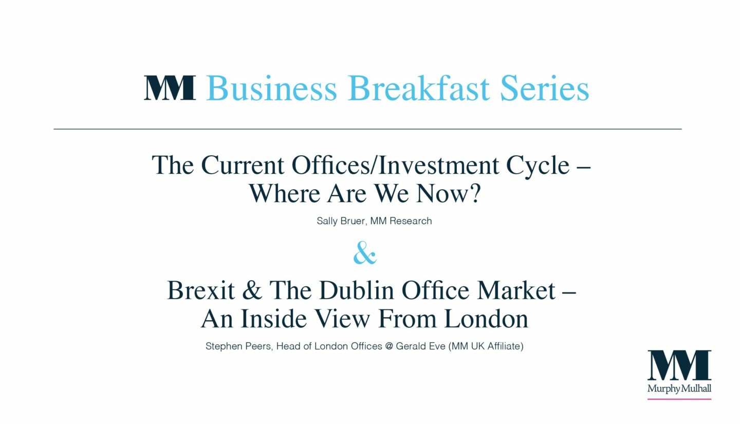 MM Business Breakfast Series – November 2016