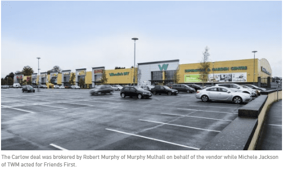 Friends First buys Carlow Retail Park for nearly €17m