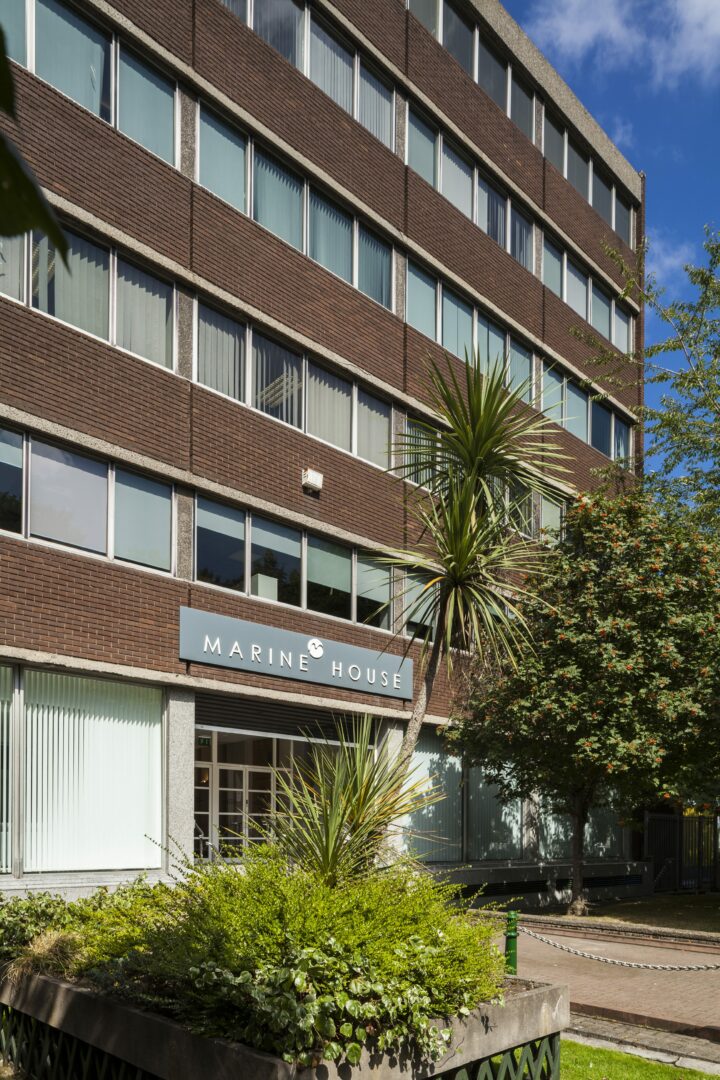 Exterior of Marine House Dublin 2